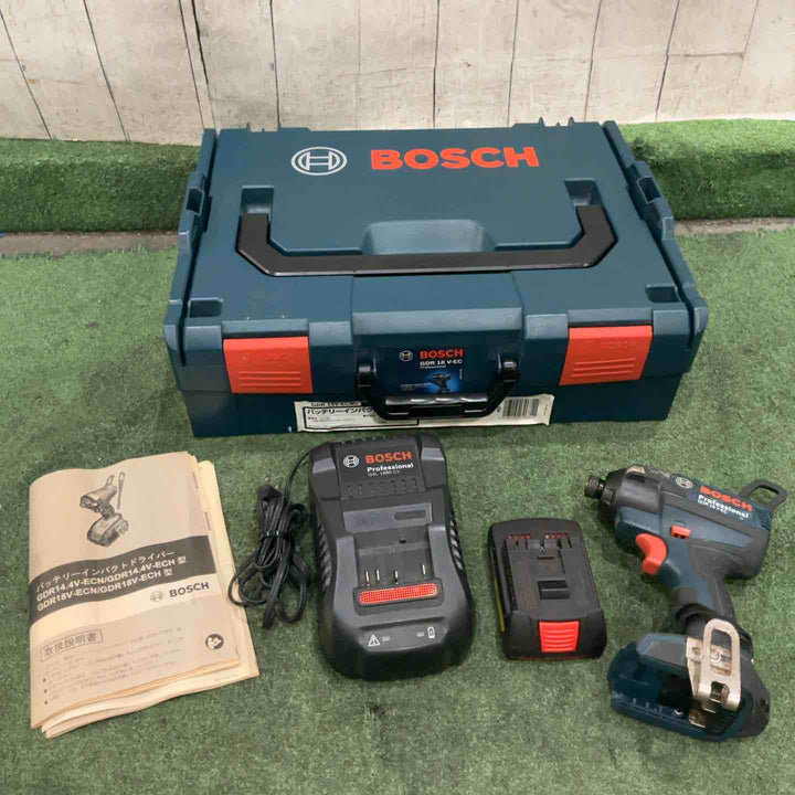 ◇ボッシュ(BOSCH) 18Vバッテリーインパクトドライバー GDR18V-EC 動作確認済【川口店】