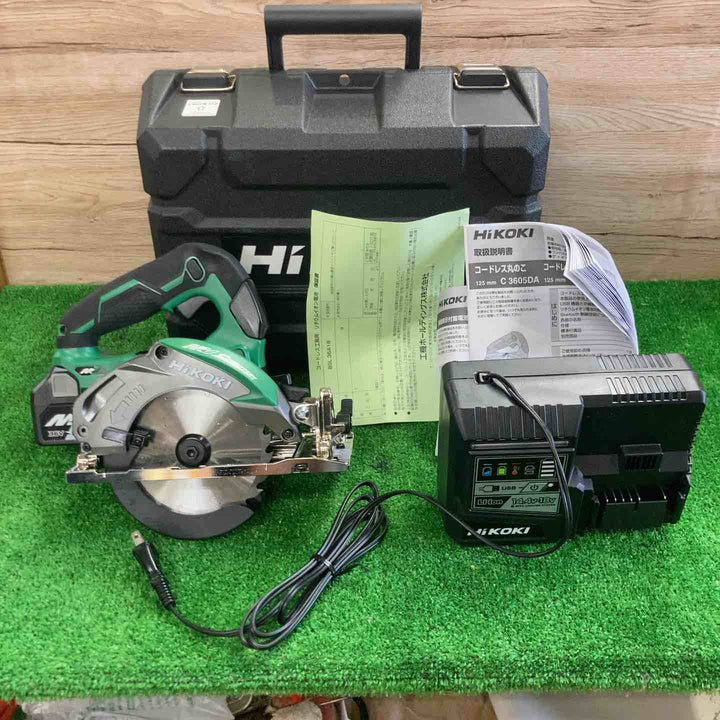 ★ハイコーキ(HIKOKI ※旧:日立工機) コードレス丸のこ C3605DA(XPS)【町田店】