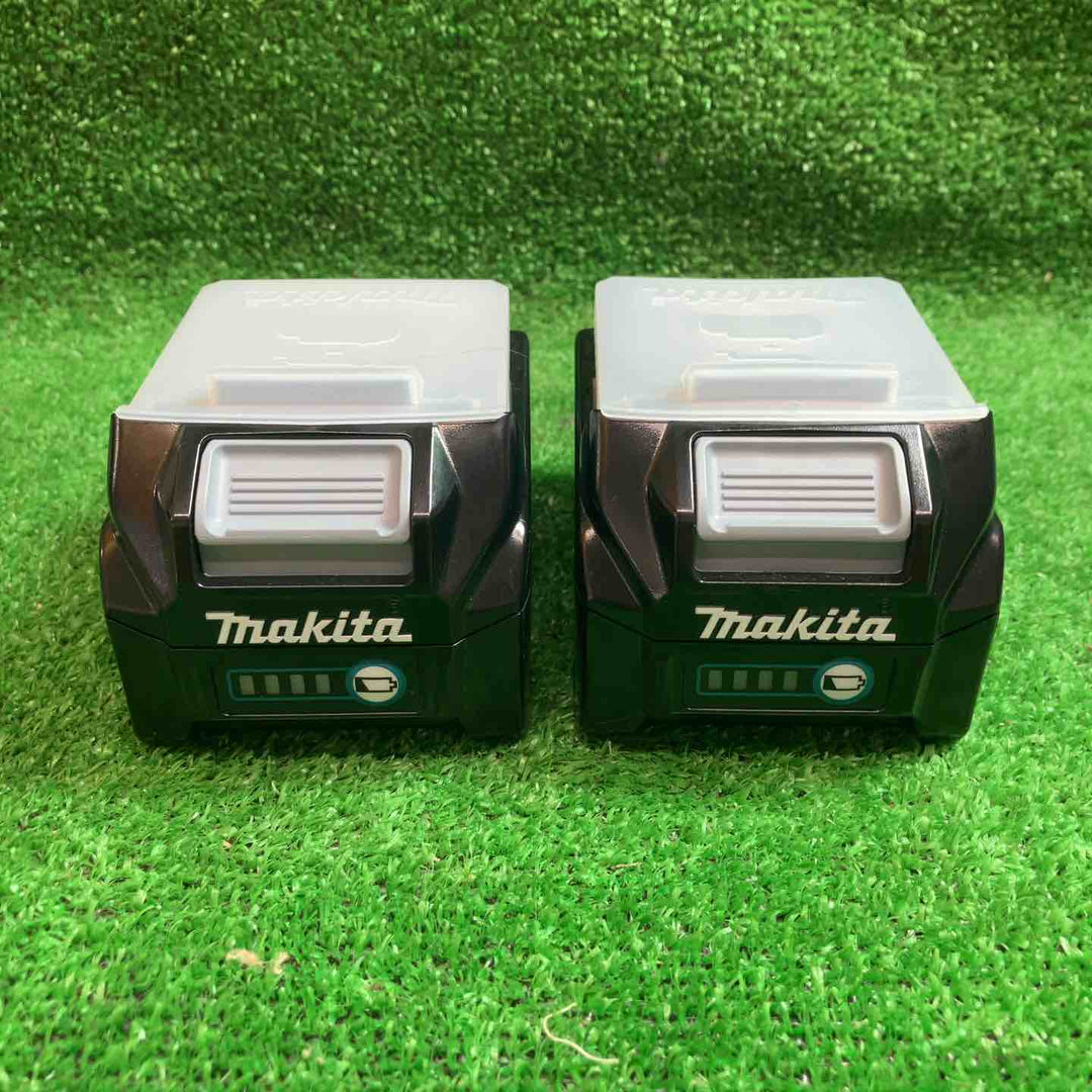 マキタ(makita) リチウムイオンバッテリー 40Vmax/2.5Ah BL4025 2個セット【川越店】