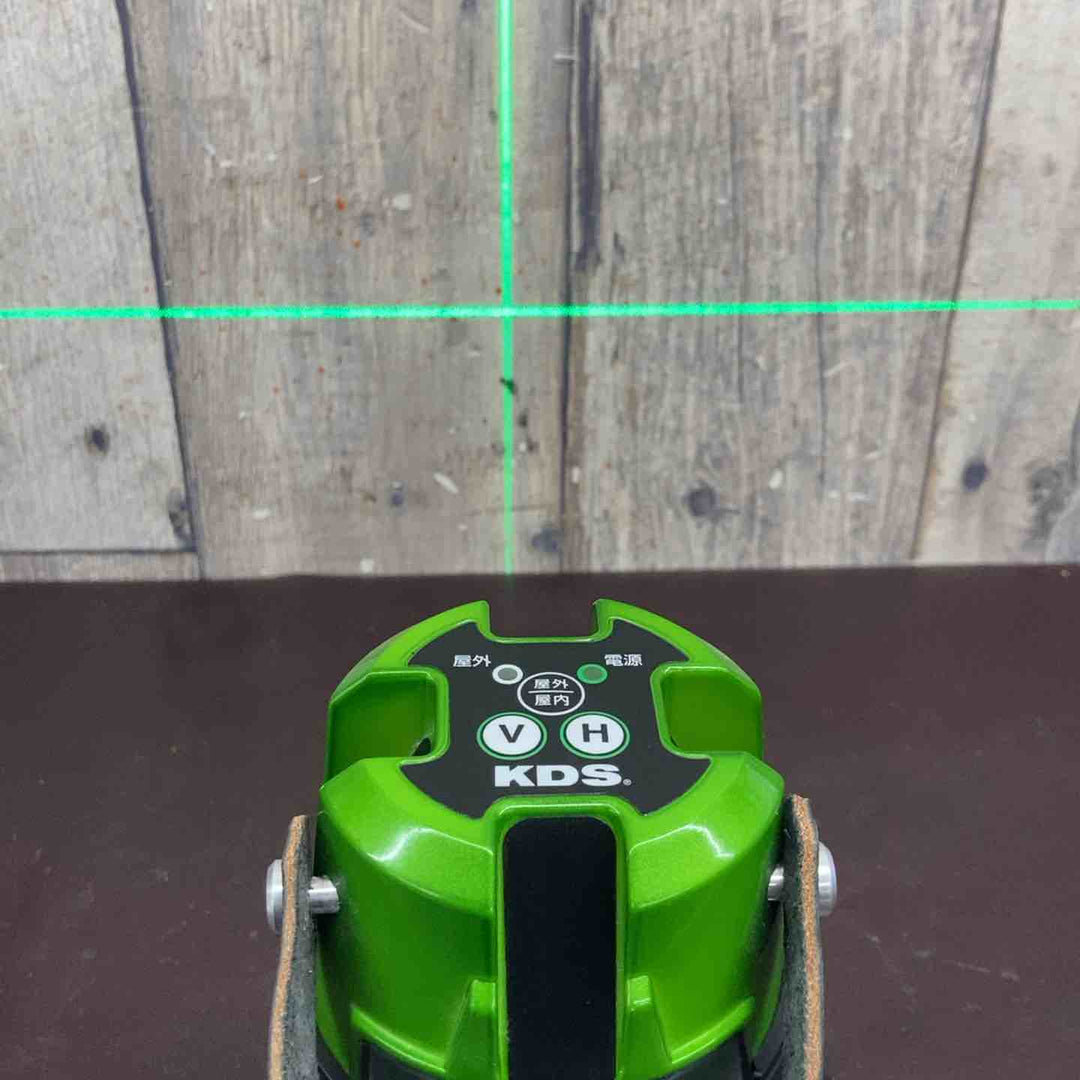 【中古品】KDS リアルグリーン レーザー墨出し器 縦・横  ATL-25RG【東大和店】