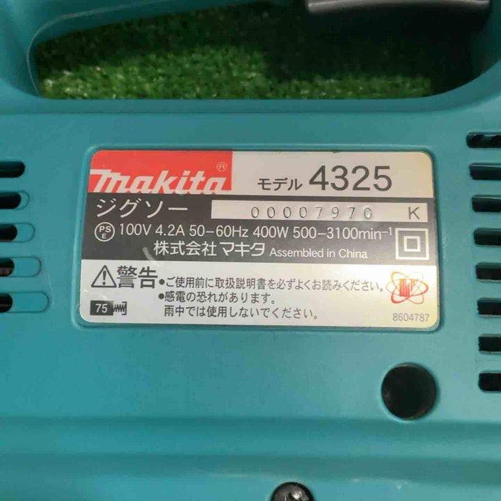 ◇マキタ(makita) ジグソー 4325【草加店】