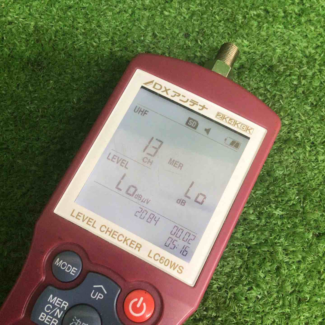 【中古美品】 DXアンテナ レベルチェッカー LC60WS 地デジ8K対応 【鴻巣店】