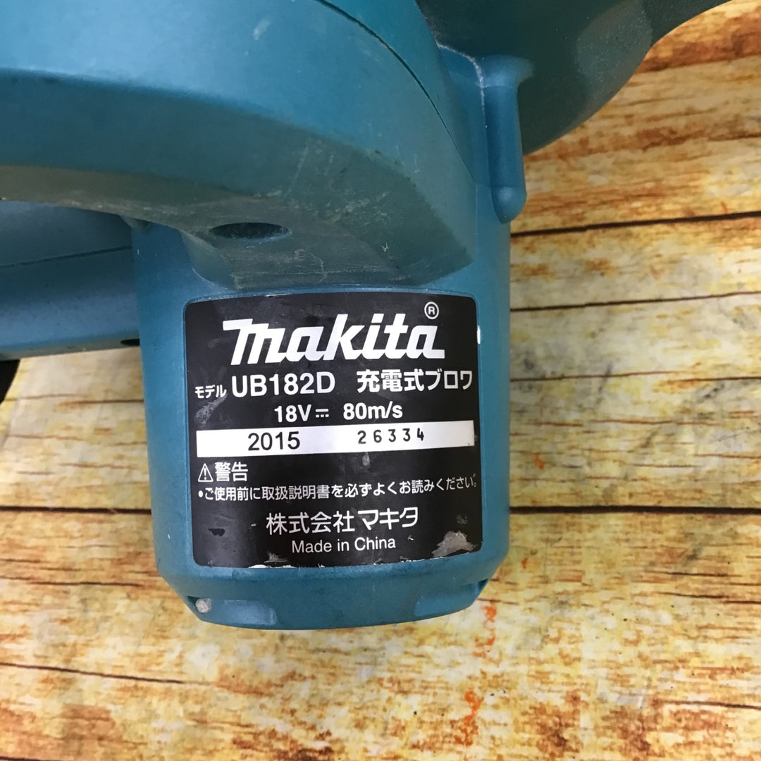 ☆マキタ(makita) コードレスブロワ UB182DZ【川崎店】