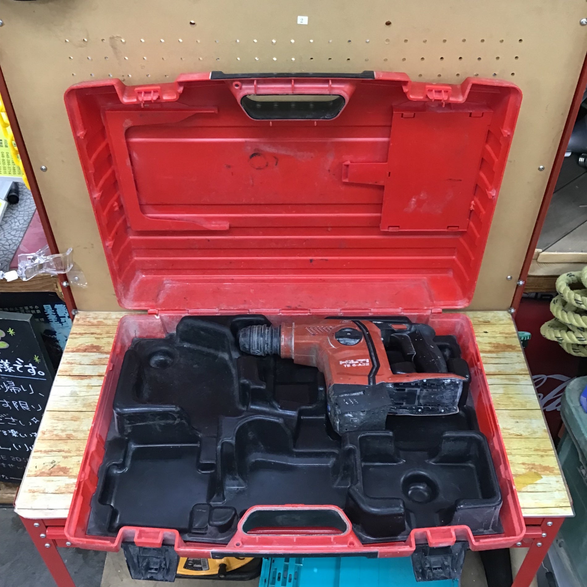 ☆ヒルティ(HILTI) コードレスハンマドリル TE6-A22【川崎店】 – アクトツールオンラインショップ