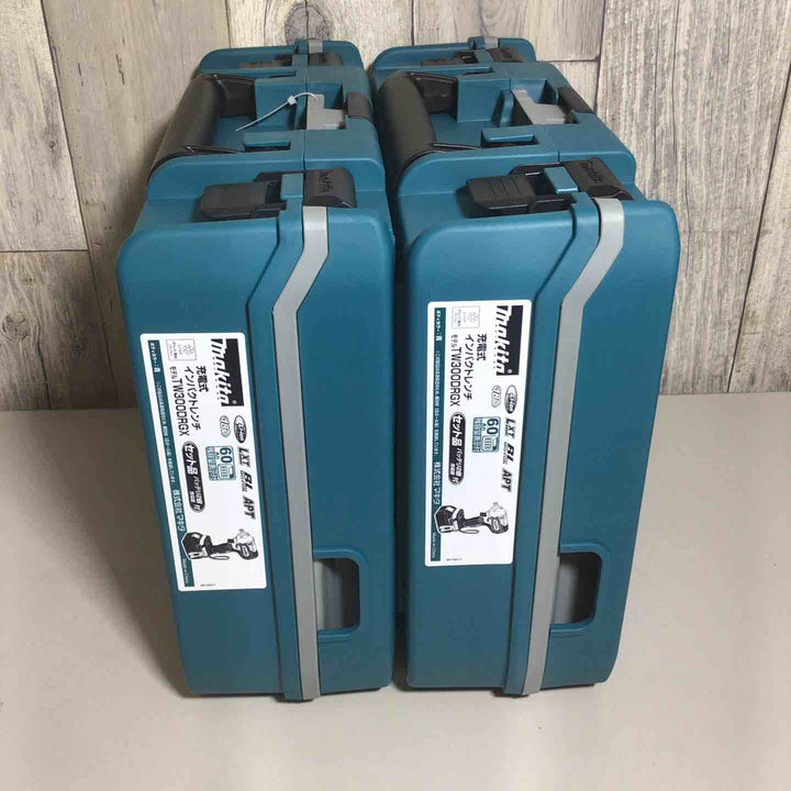 【未使用品】 マキタ makita コードレス インパクトレンチ TW300DRGX 2台 バッテリー&充電器付 フルセット 純正 充電式 18V 【戸田店】