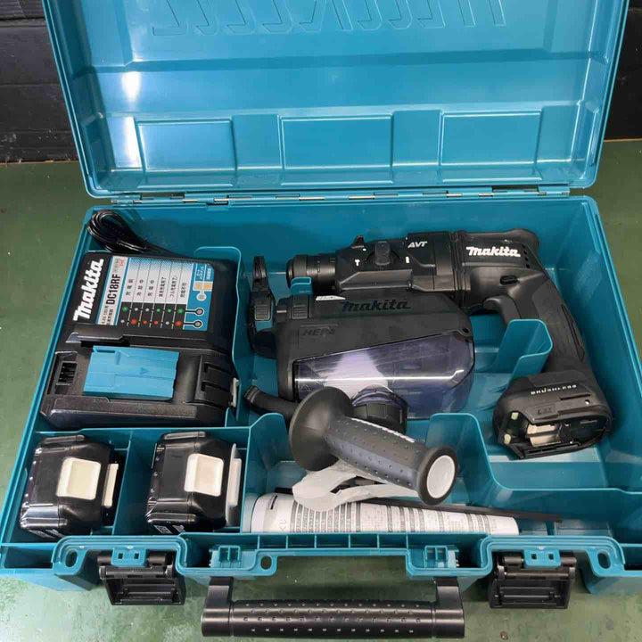 ★マキタ(makita)18V コードレスハンマドリル HR182DRGXVB 集じんシステム付き【戸田店】