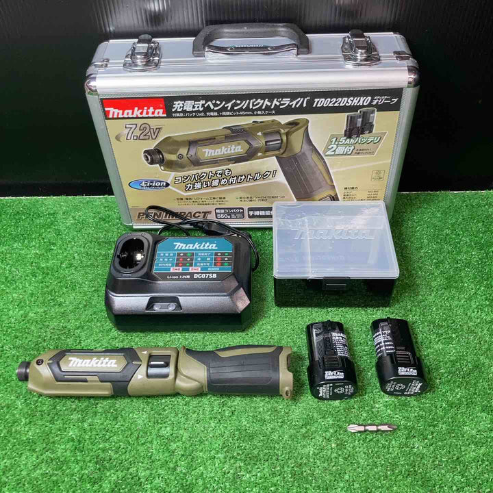 【美品】★マキタ(makita) コードレスペンインパクトドライバー TD022DSHXO【岩槻店】