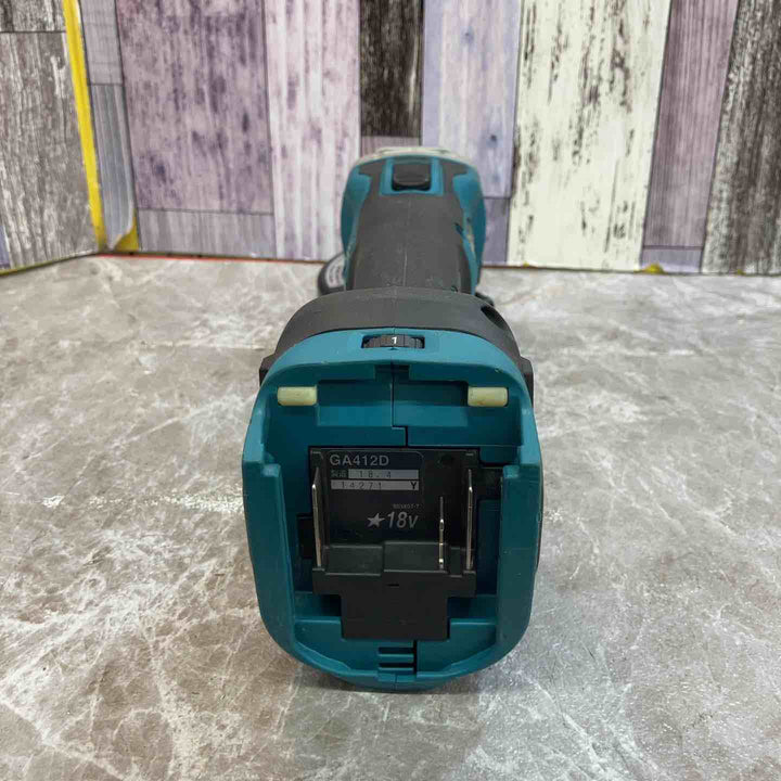 ★マキタ(makita) 100mmコードレスディスクグラインダ GA412DZ【八潮店】