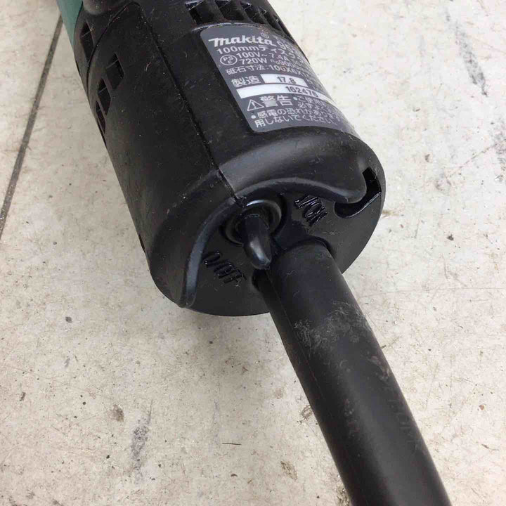 【現状品】 マキタ/makita ディスクグラインダ 低速高トルク ブレーキ付 100mm 9533BLA 【鴻巣店】