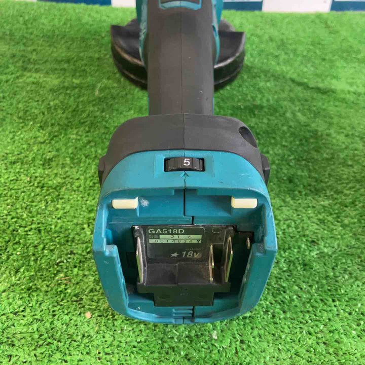 ☆マキタ(makita) 125mmコードレスディスクグラインダ GA518DZ【草加店】
