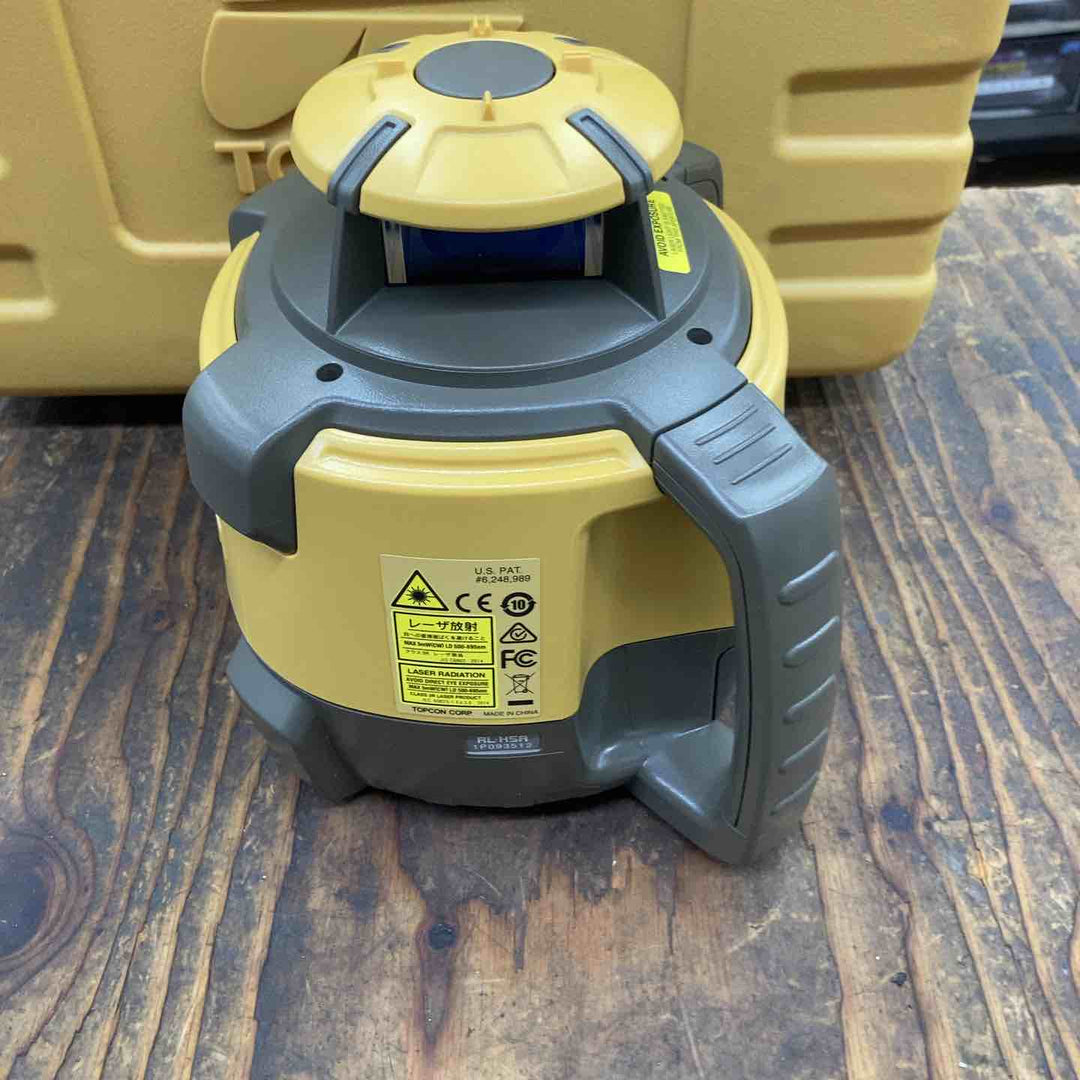 ★トプコン(TOPCON) ローテーティングレーザー RL-H5ADB(乾電池仕様)/デジタル受光器LS-100D付【柏店】