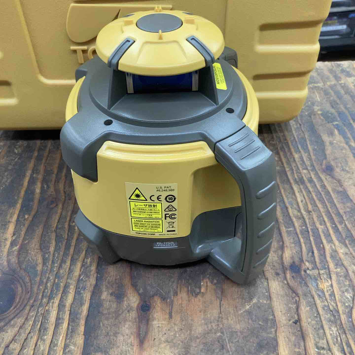 ★トプコン(TOPCON) ローテーティングレーザー RL-H5ADB(乾電池仕様)/デジタル受光器LS-100D付【柏店】