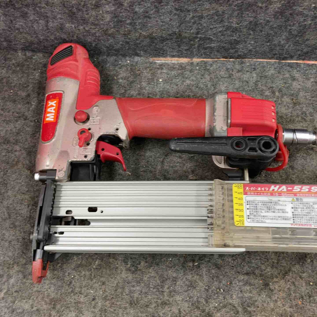 ★マックス(MAX) 高圧フィニッシュネイラ HA-55SF1(D)【鴻巣店】