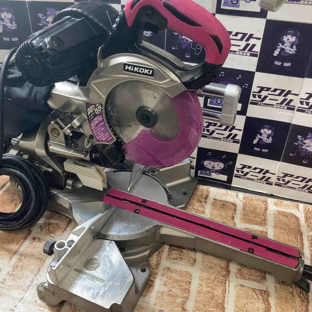 【中古品】ハイコーキ(HIKOKI ※旧:日立工機) 卓上スライド丸のこ C6RSHC【所沢店】