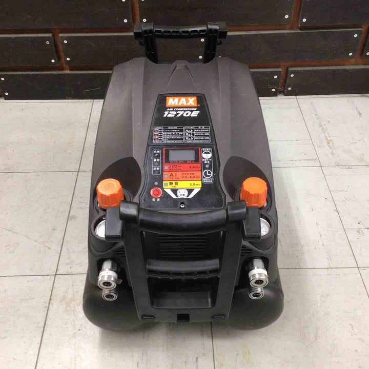 【現状品】 マックス/MAX エアコンプレッサー AK-HH1270E_ブラック 【鴻巣店】