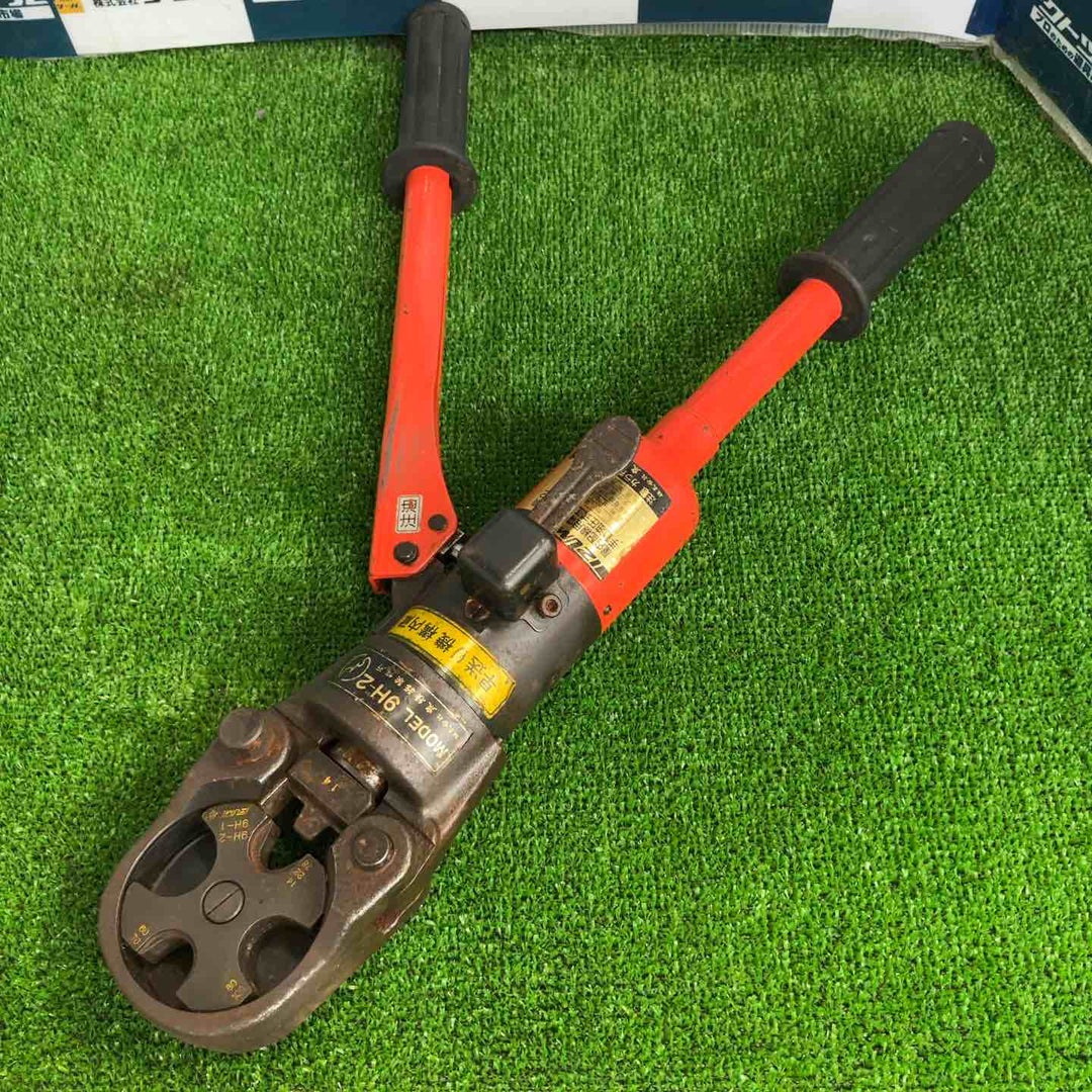 ☆泉精器(IZUMI) 手動油圧式圧着工具 9H-2【草加店】