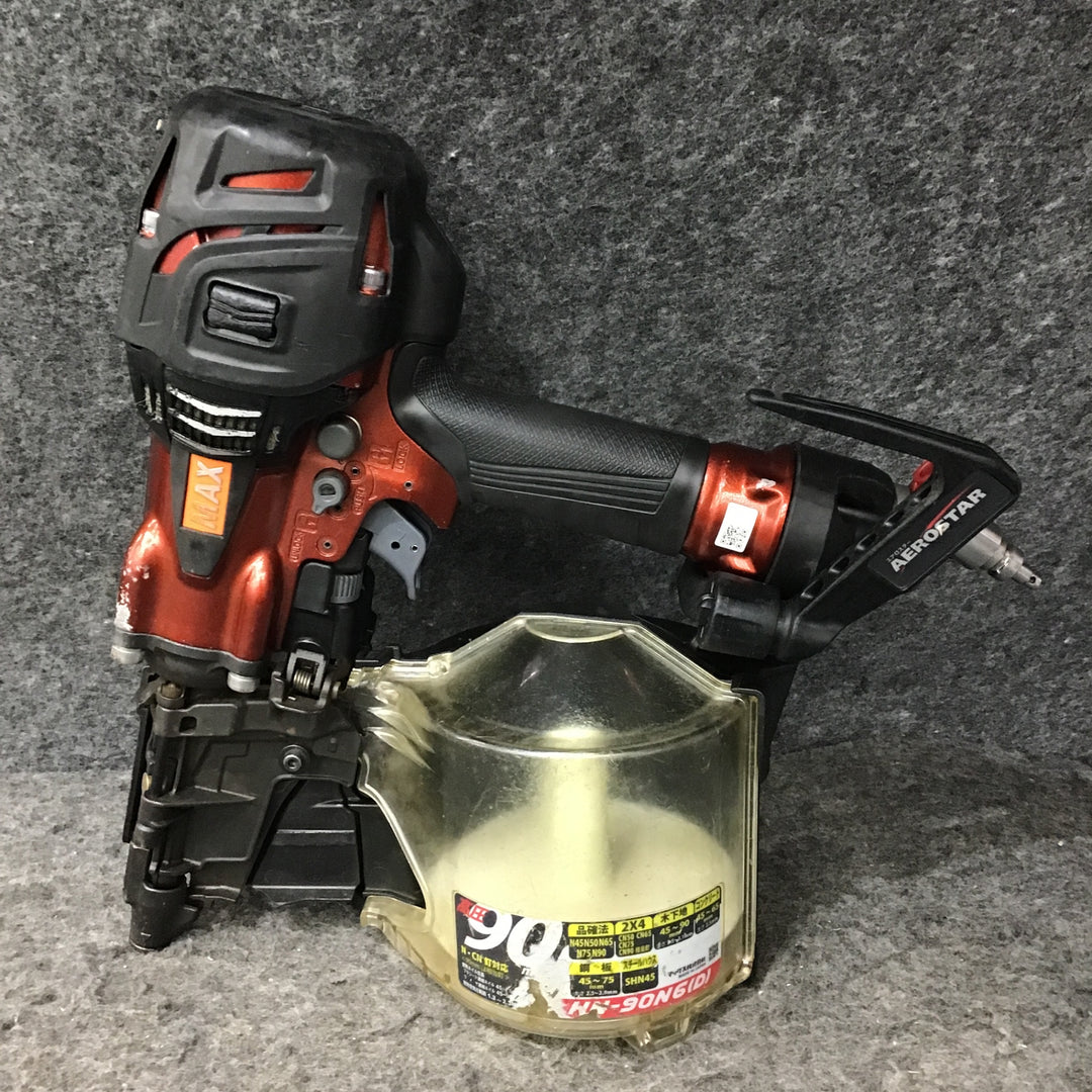 【中古品】マックス(MAX) 高圧エア釘打ち機 HN-90N6(D)-R【桶川店】