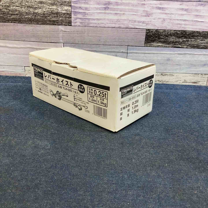 【未使用品】TRUSCO レバーホイスト0.25ton TLH025【八潮店】