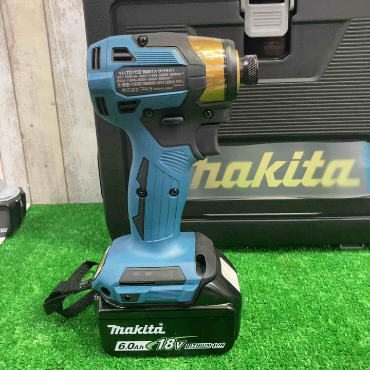 マキタ(makita) コードレスインパクトドライバー TD173DGXPB LXT20周年記念限定カラー  プレミアムブルー【町田店】