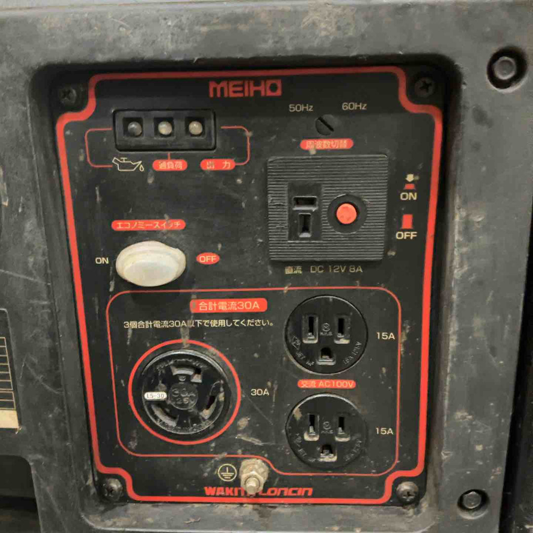 【店頭受取り限定】◇ワキタ(MEIHO) インバーター式ガソリン発電機 HPG3000i 奥行48.4×高さ41.7×幅42cm【川口店】