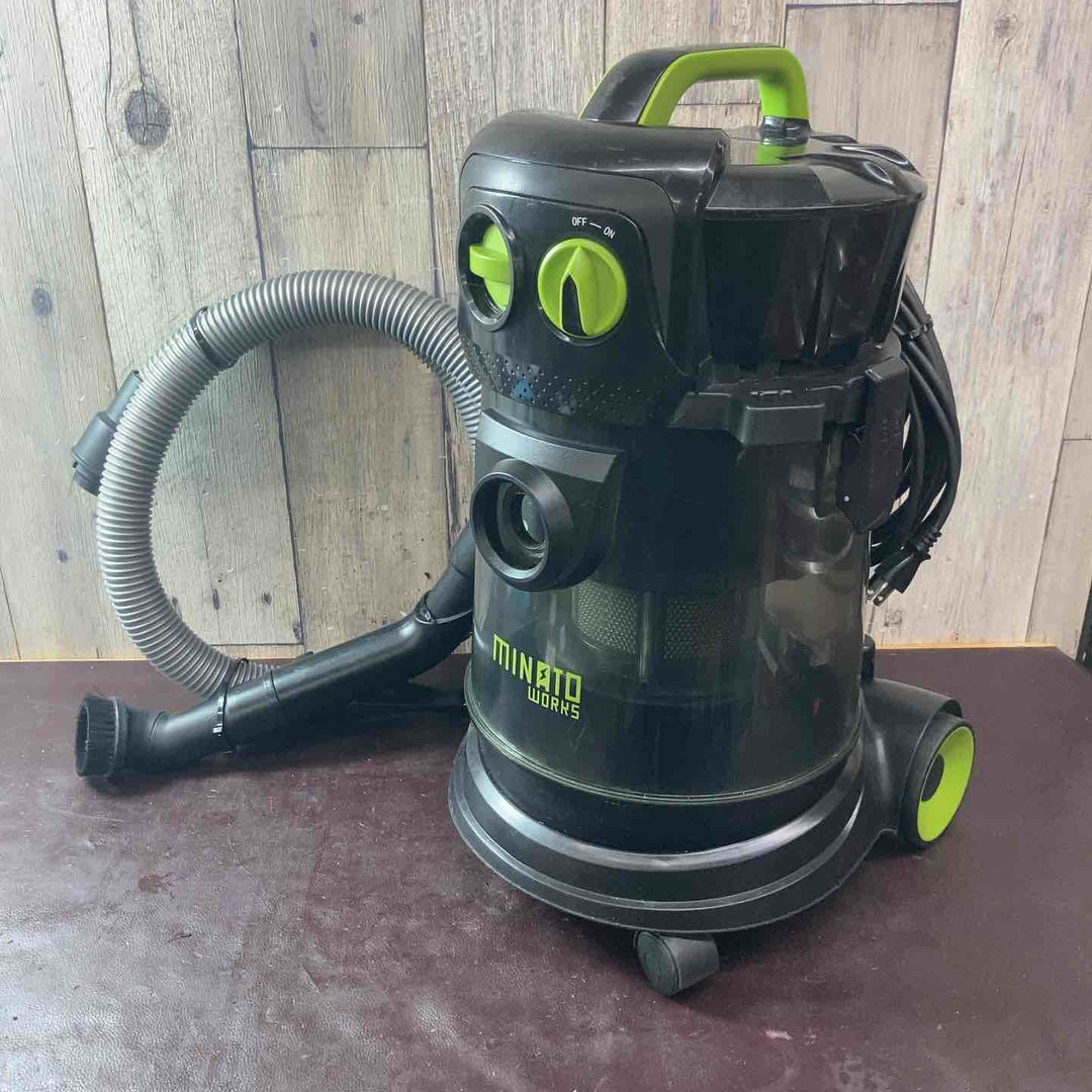 【中古品】◇ミナト 乾湿両用 業務用掃除機 サイクロン式バキュームクリーナー MPV-151CY【東大和店】