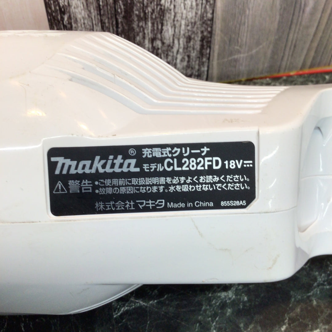 〇マキタ(makita) コードレスクリーナ CL282FDZCW【八潮店】