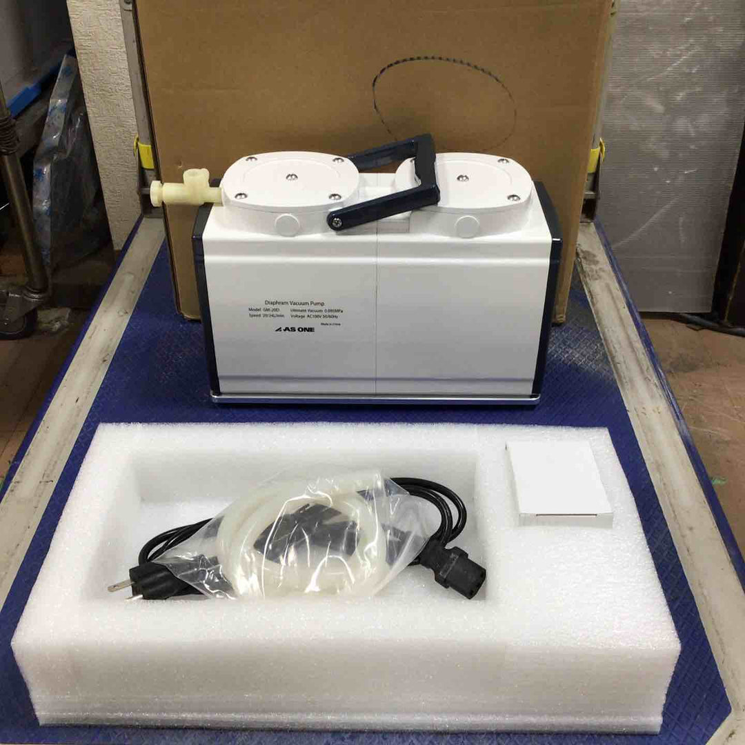 ◇アズワン ドライ真空ポンプGM-20D /2-944-02【草加店】