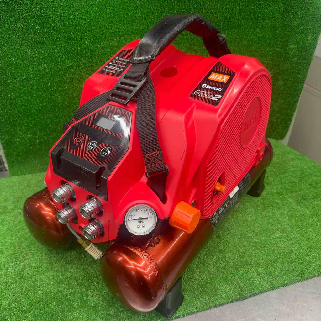 中古】 マックス MAX 高圧専用 エアコンプレッサー AK-HH1110E2 【桶川