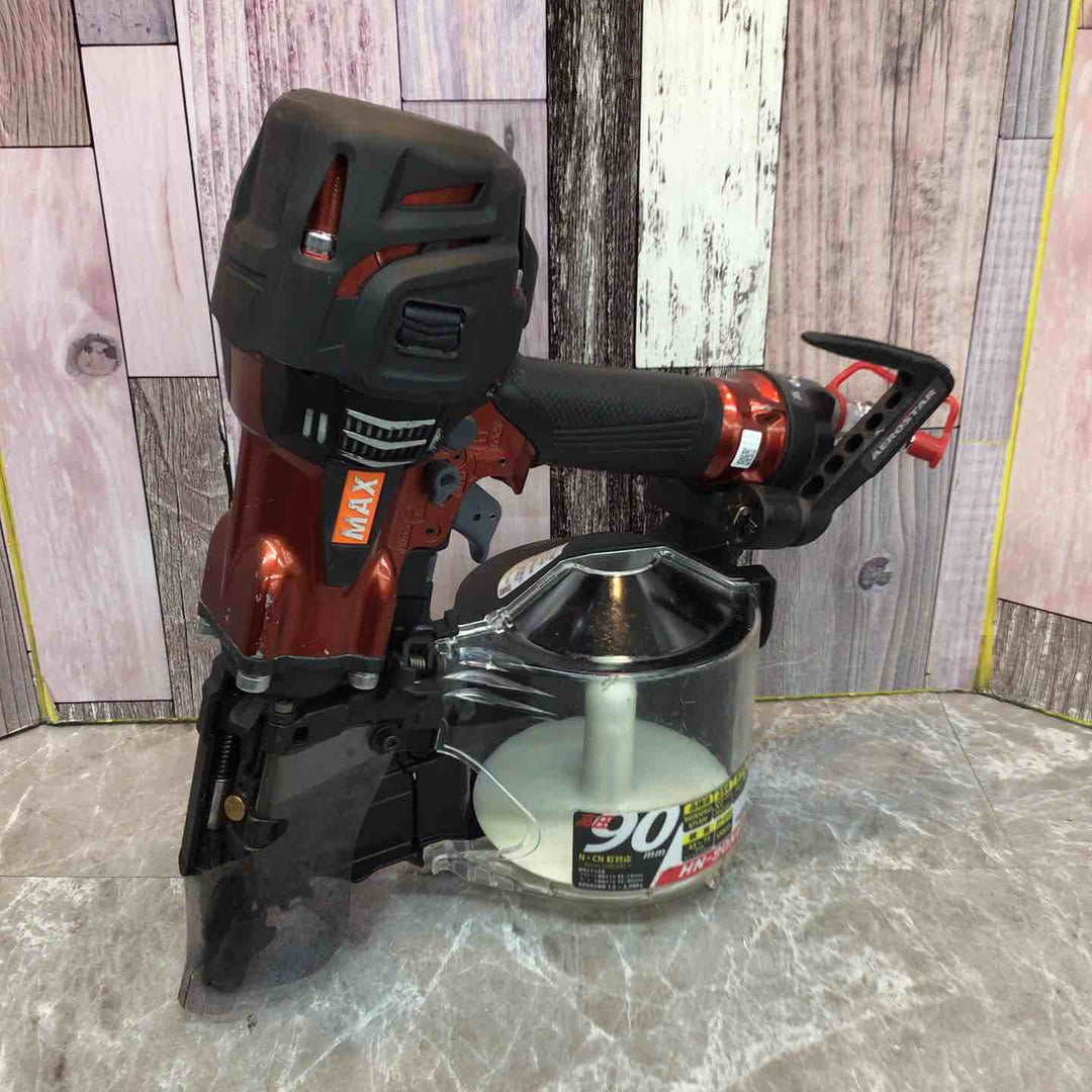 ★マックス(MAX) 高圧エア釘打ち機 HN-90N6(D)-R【八潮店】