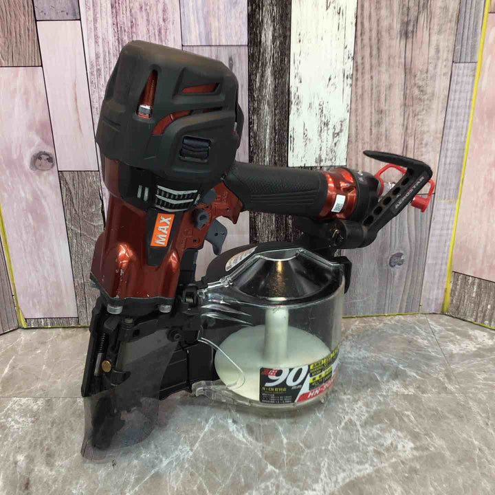 ★マックス(MAX) 高圧エア釘打ち機 HN-90N6(D)-R【八潮店】