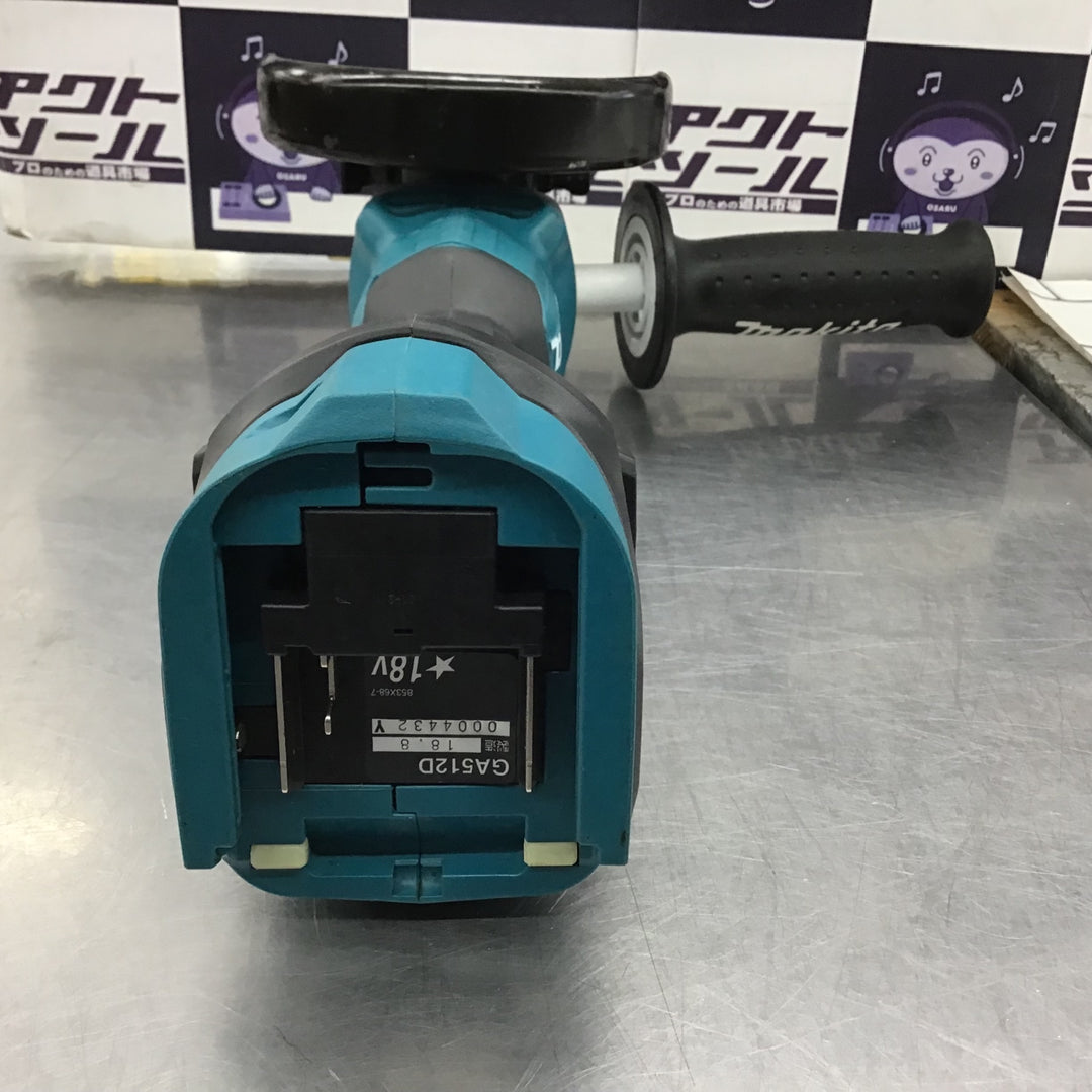 ☆マキタ(makita) 125mmコードレスディスクグラインダ GA512DZ【所沢店】