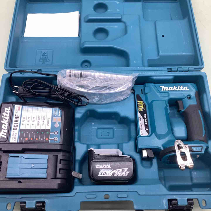 ◇マキタ/makita 充電式タッカ(RT線) ST111DRF【越谷店】
