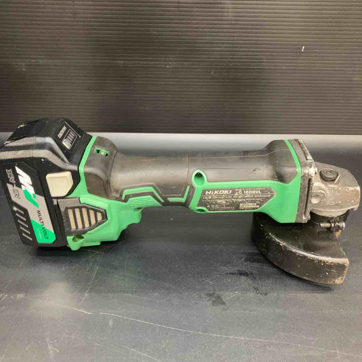 ★ハイコーキ(HIKOKI ※旧:日立工機) 100mmコードレスディスクグラインダ G18DBBVL(LXPK)【川越店】