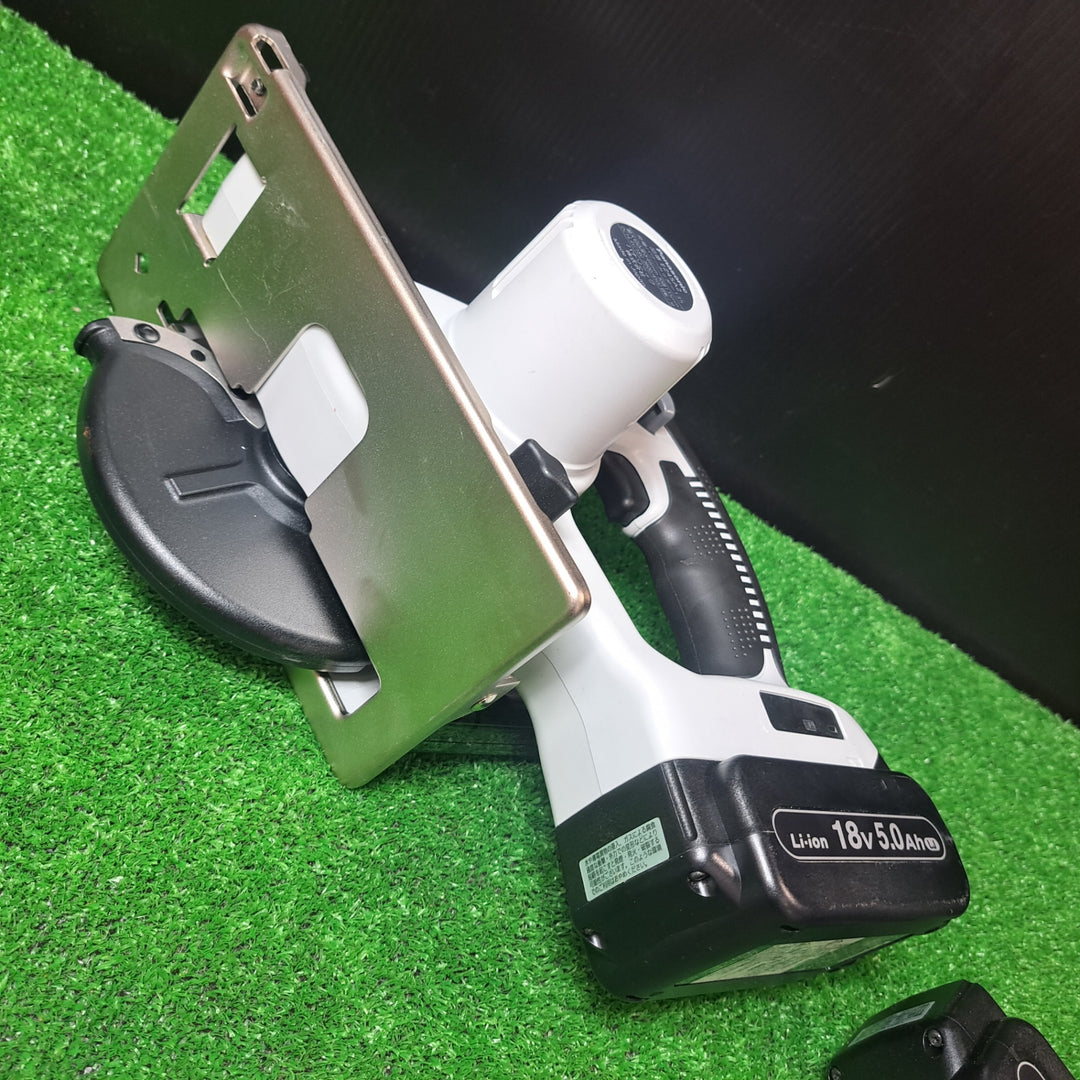【美品】★パナソニック(Panasonic) コードレスチップソーカッター EZ45A2LJ2G-H【岩槻店】