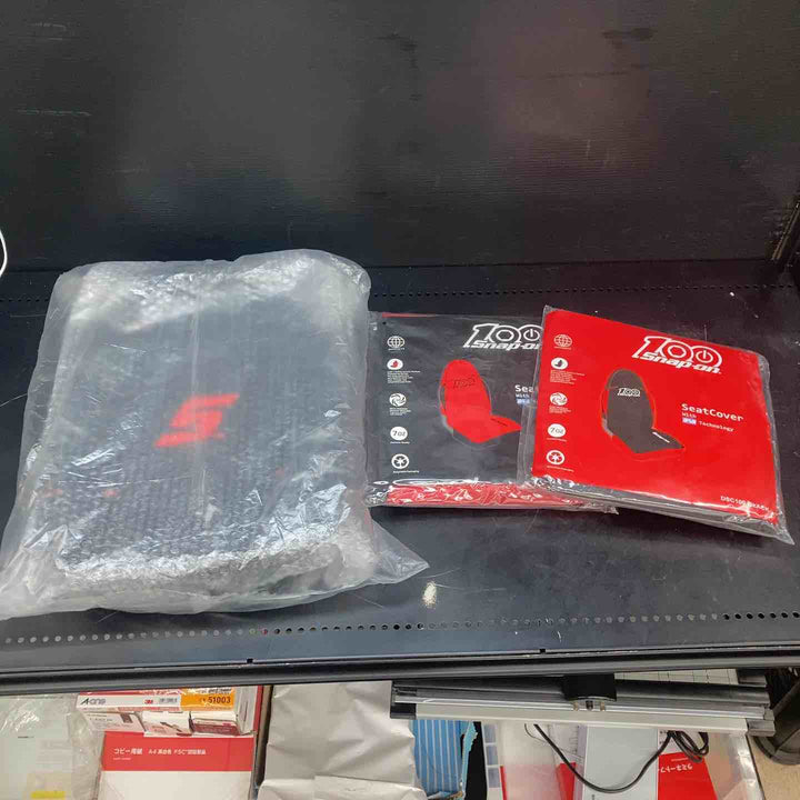 スナップオン(Snap-on) ロゴ入りバックパック 100周年限定シートカバーDSC100(レッド、ブラック各1個)【川越店】