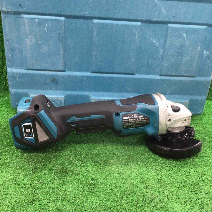 ★マキタ(makita) 100mmコードレスディスクグラインダ GA418DRG【川崎店】