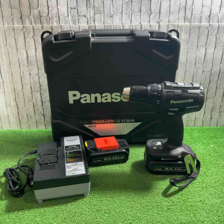 ◇Panasonic コードレス振動ドリルドライバ EZ79A2LJ2F-B 動作確認済【川口店】