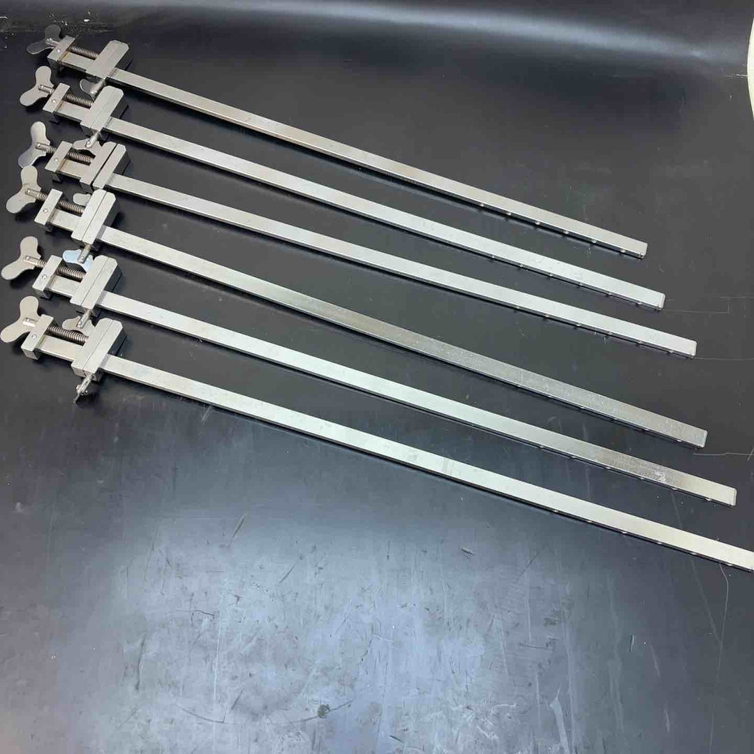 山崎製作所/YAMAZAKI ハタガネ はた金 全長約700mm 6本セット【岩槻店】