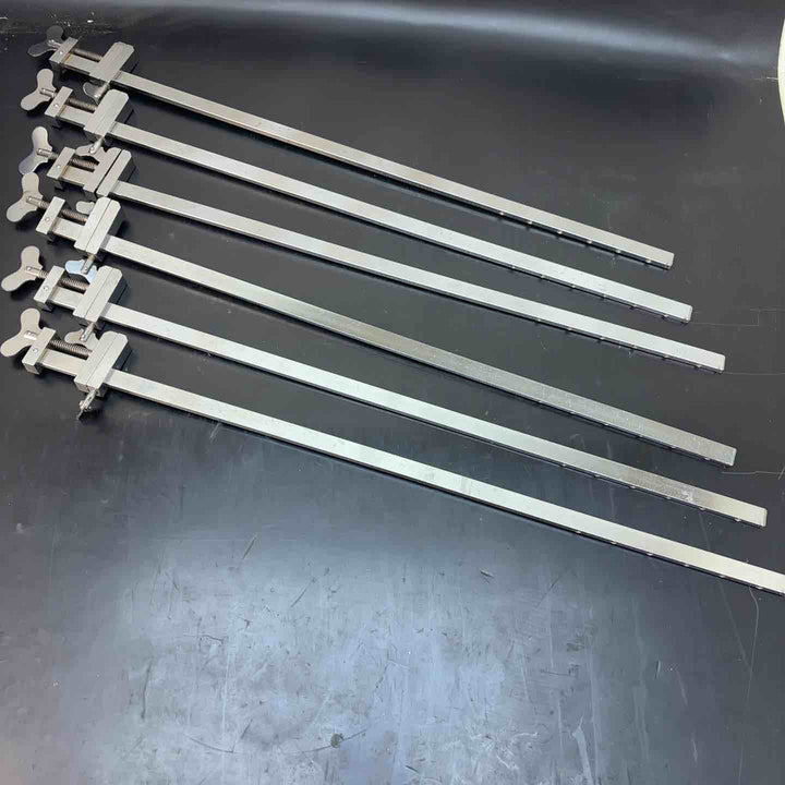 山崎製作所/YAMAZAKI ハタガネ はた金 全長約700mm 6本セット【岩槻店】