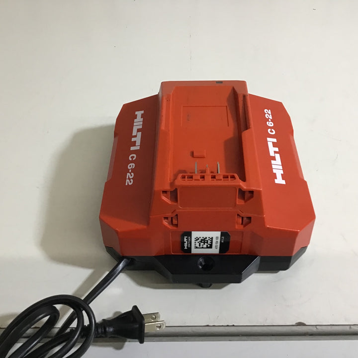 【中古品】★送料無料★ヒルティ HILTI 高速充電器 バッテリーチャージャー C6-22【戸田店】