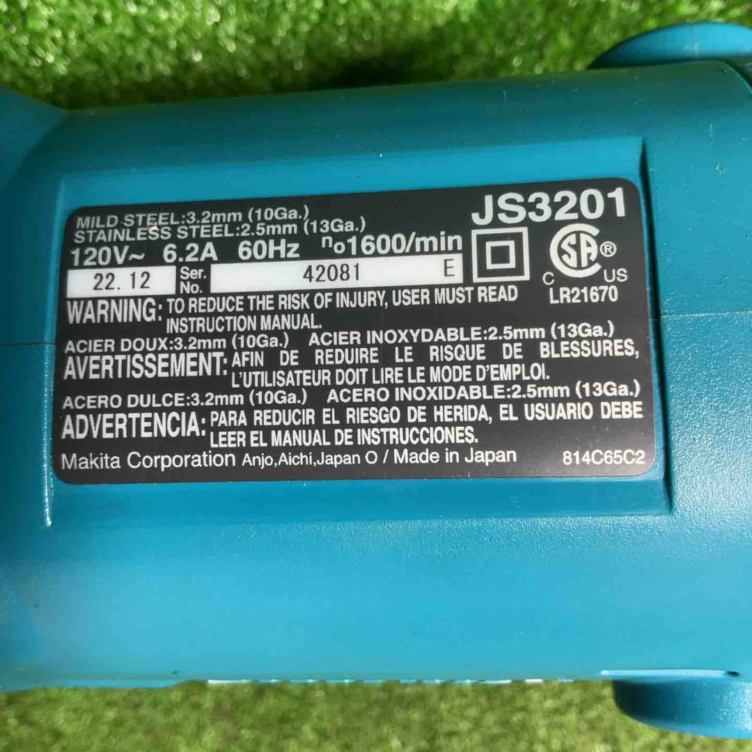 【海外モデル】マキタ(makita) シャー 3.2mm JS3201【藤沢店】