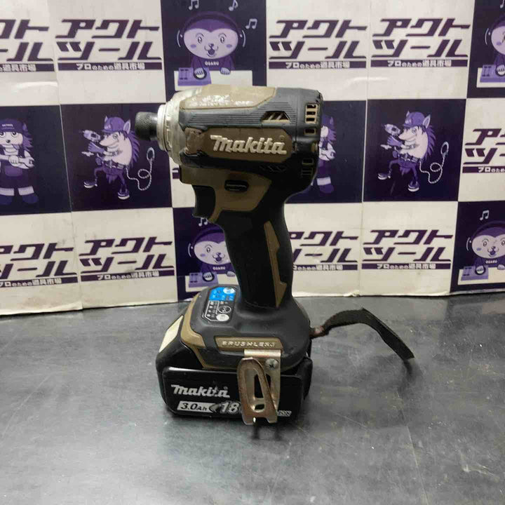 【中古品】マキタ(makita) コードレスインパクトドライバー TD171DZAB BL1830B 1個つき【所沢店】