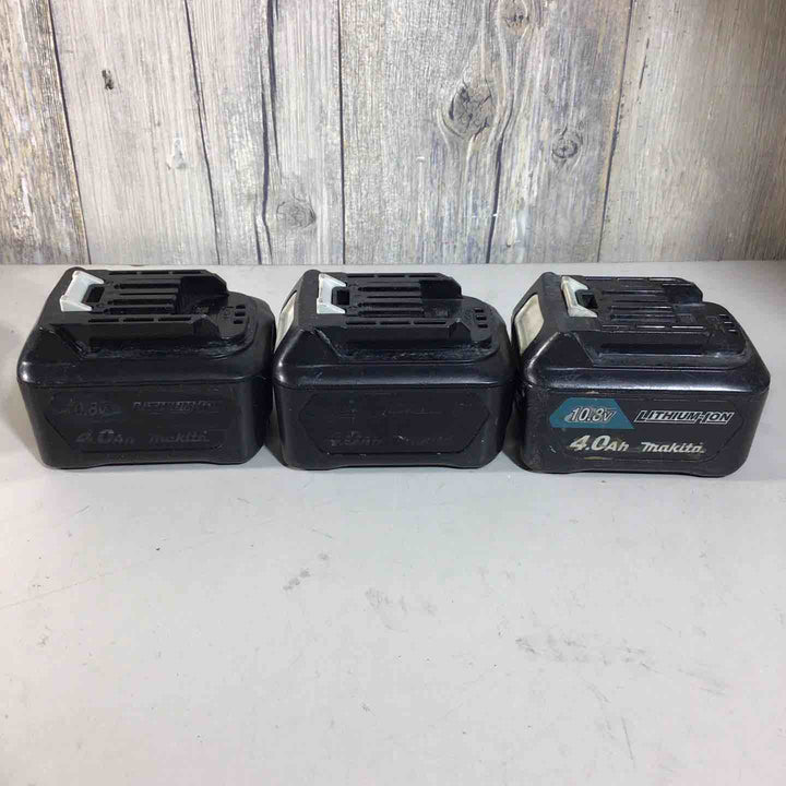 セット品 純正 マキタ makita リチウムイオンバッテリー 充電器 DC10SA 10.8V/4.0Ah BL1040B 3個 バッテリー 10.8V 【戸田店】