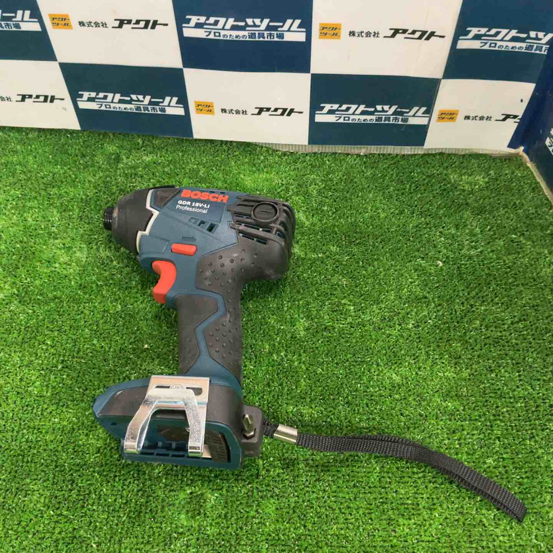 ◇BOSCH(ボッシュ) 18Vバッテリー インパクトドライバー GDR18V-LIS【草加店】