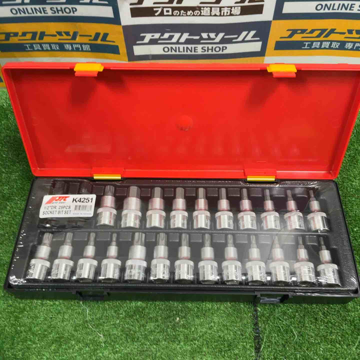 JTC 12.7mm 25PCS ソケットビットセット JTCK4251【草加店】