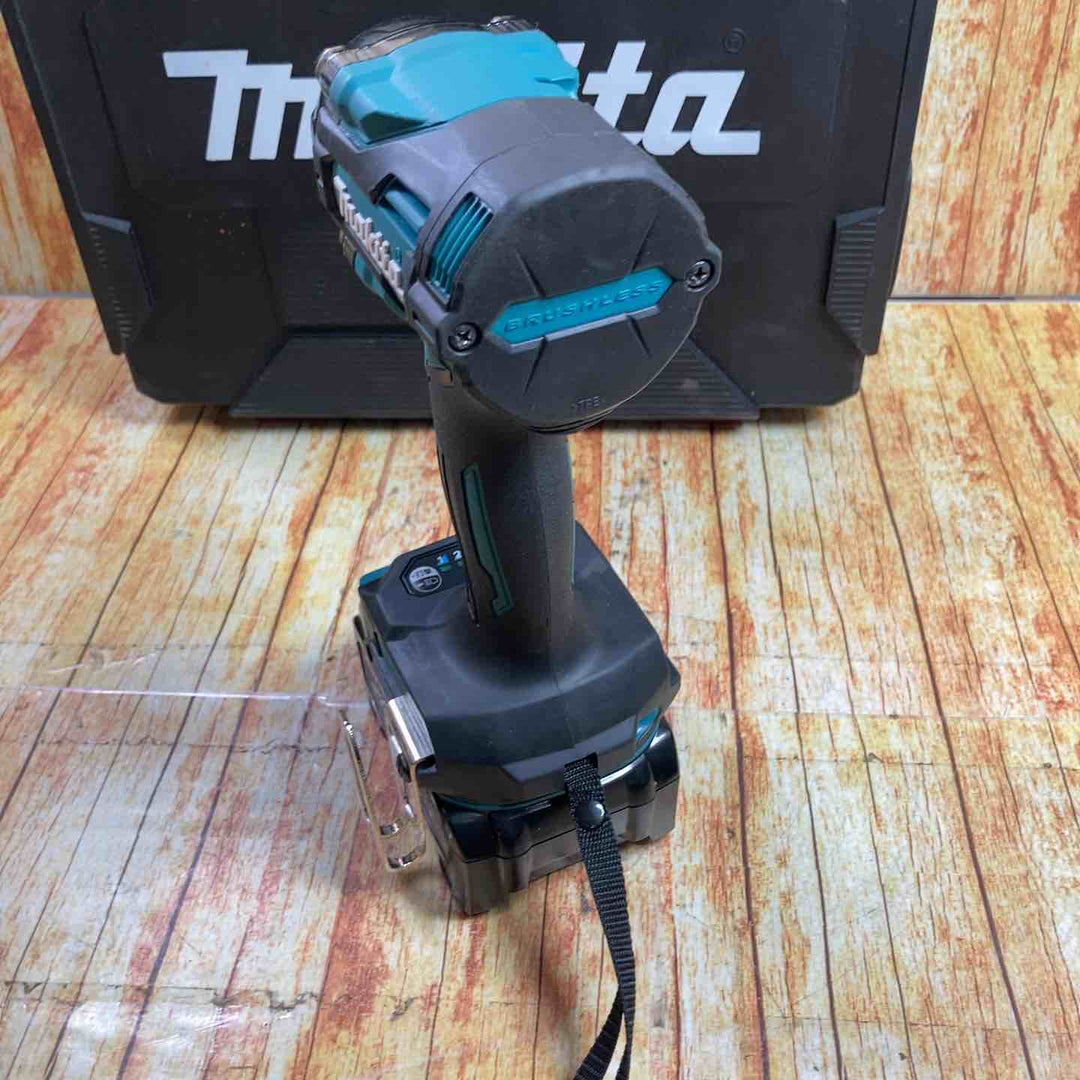 マキタ(Makita) 40Vmax充電式インパクトレンチ 2.5Ah バッテリ2本・充電器・ケース付 TW004GRDX【川崎店】