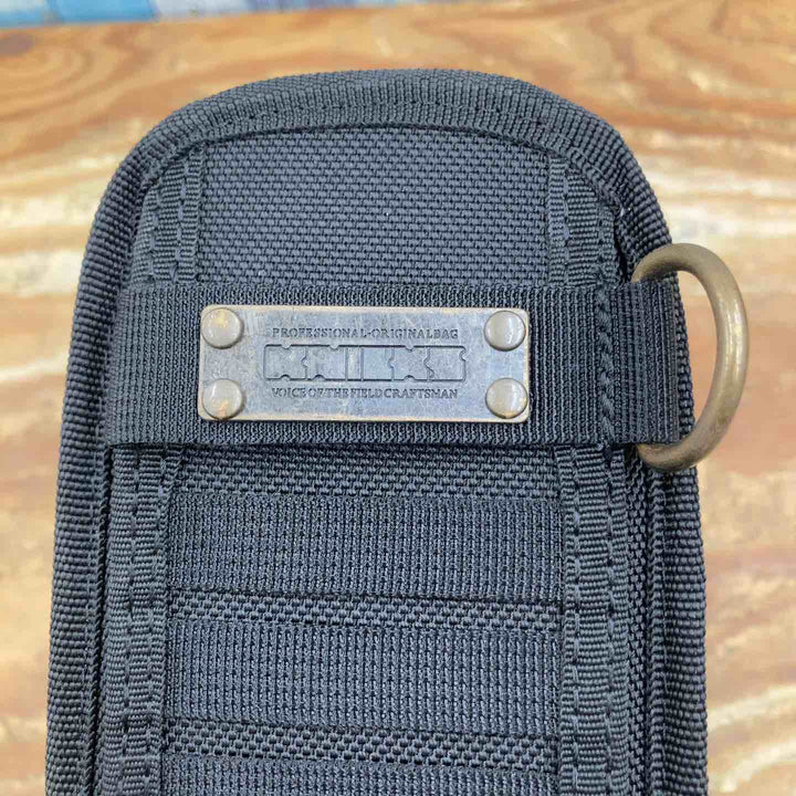 ▲ニックス 腰袋 コーデュラ バリスティック生地 胴当てベルト 超軽量 CORDURA 腰道具 KNICKS (BA-80)【柏店】