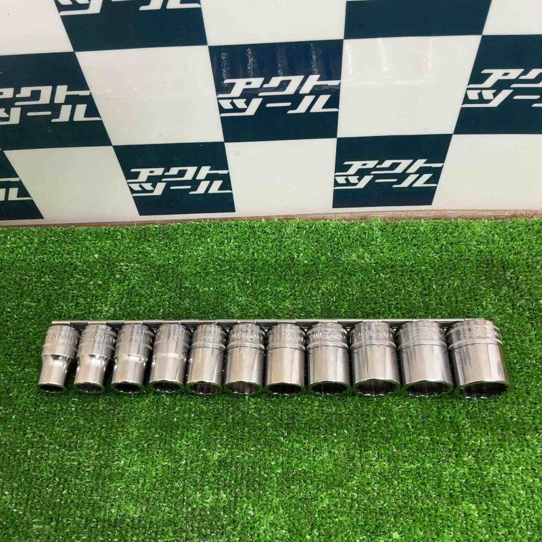 スナップオン(Snap-on) シャローソケット SWM12IA-15IA、SWMI6I-SWM24I 11点セット【草加店】
