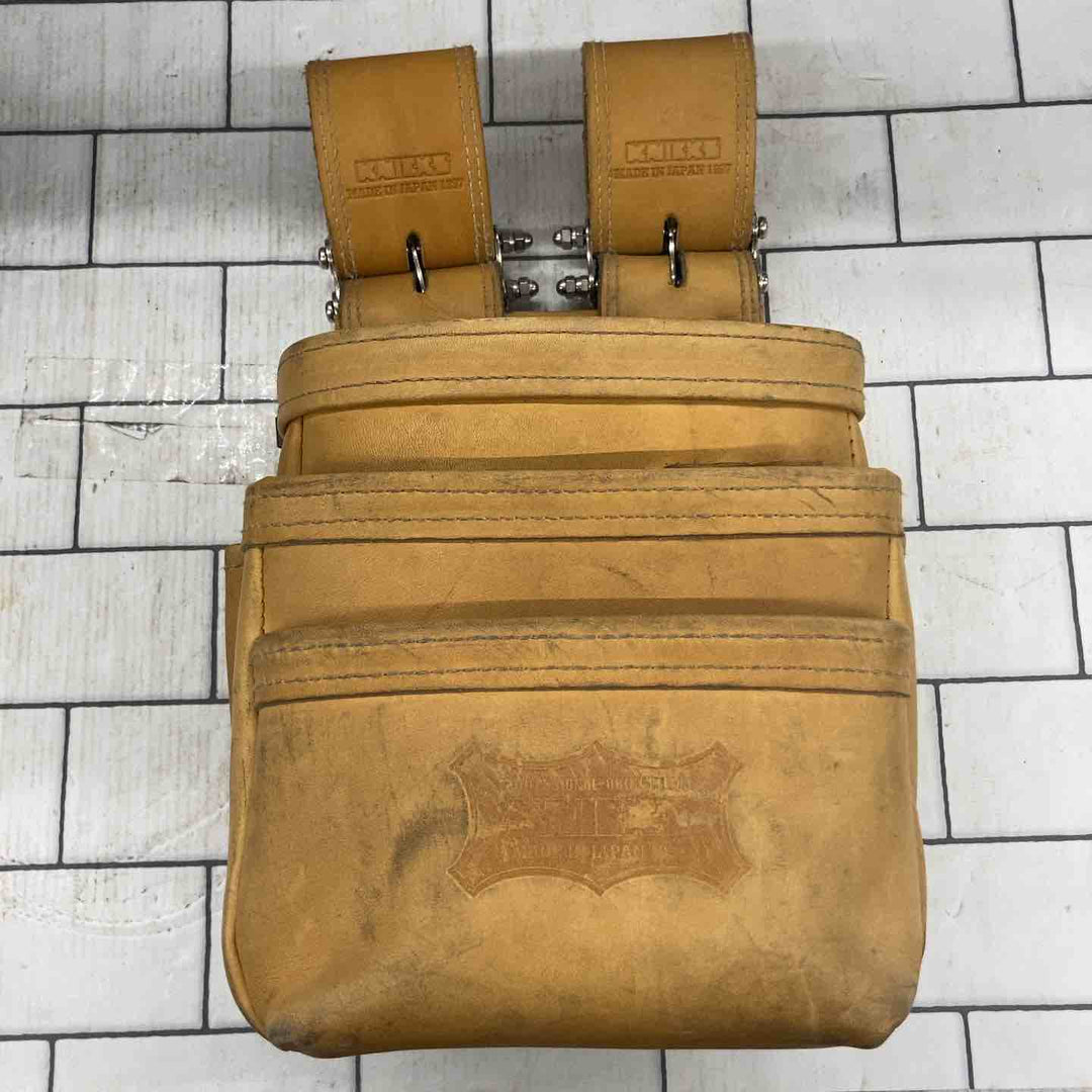 ニックス 総ヌメ革使用3段腰袋チェーンタイプ KNB-301DDX【所沢店】