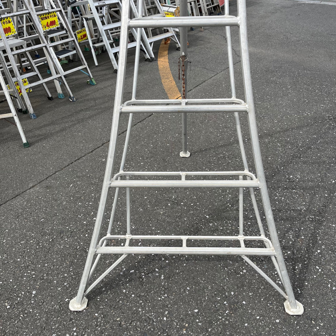 【中古品/店頭受取り限定】メーカー不明 園芸用アルミ脚立 6尺 【東大和店】